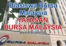 Biasiswa Bursa Malaysia - Yayasan Bursa Malaysia
