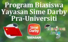Program Biasiswa Yayasan Sime Darby Pra-Universiti