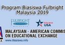 program biasiswa fulbright malaysia 2019