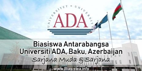 biasiswa antarabangsa universiti ada baku azerbaijan
