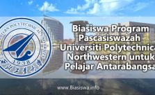 biasiswa program pascasiswazah universiti polytechnical northwestern pelajar antarabangsa